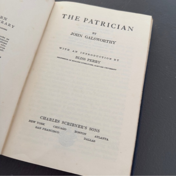 Vintage 2 Book Bundle Antique Lot The Patrician The Ordeal of Richard Feverel - Picture 11 of 16